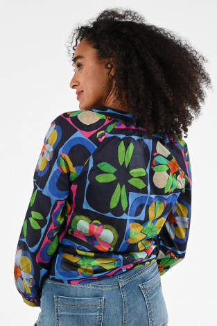 Geisha 53233-20 Blauw