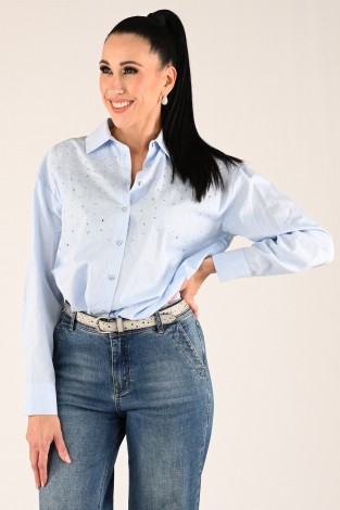 Geisha 53120-47 Blauw