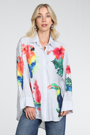 Geisha 63162-70 Blauw