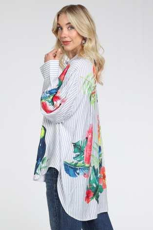 Geisha 63162-70 Blauw