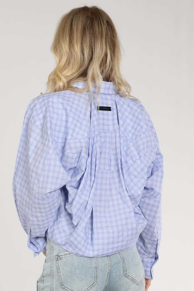 Haute L'Amitié hl10746 Blouse lange mouw Blauw