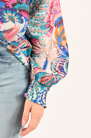 Geisha 43123-26 Blauw
