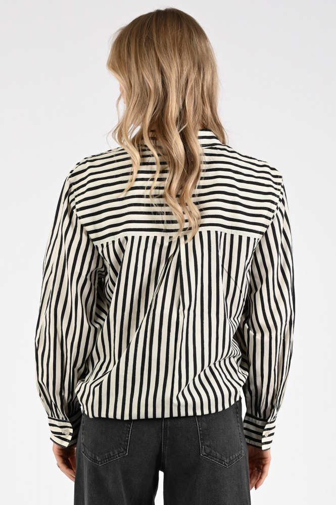 Fabienne Chapot CLTBLS35AW250197 Blouse lange mouw Blauw