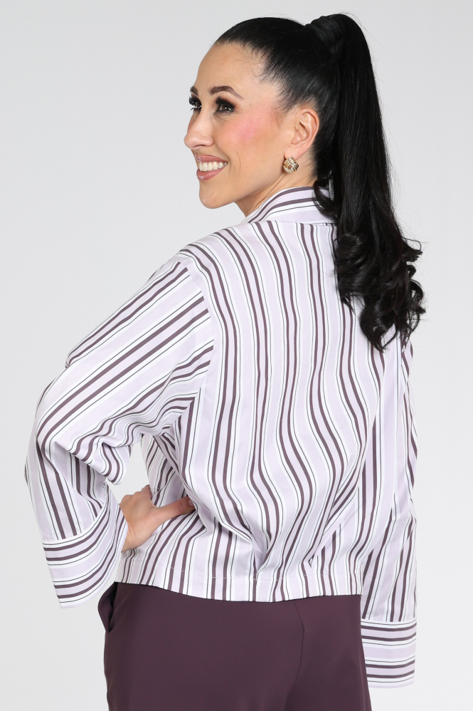 Studio Anneloes 14285 Blouse lange mouw Paars