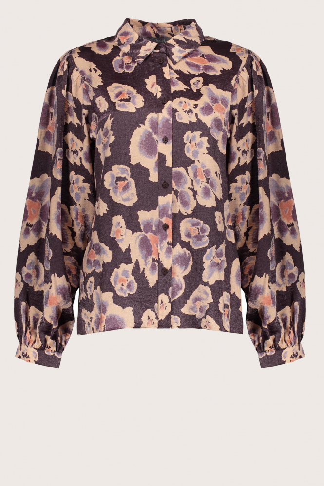 Geisha 43673-20 Blouse lange mouw Paars