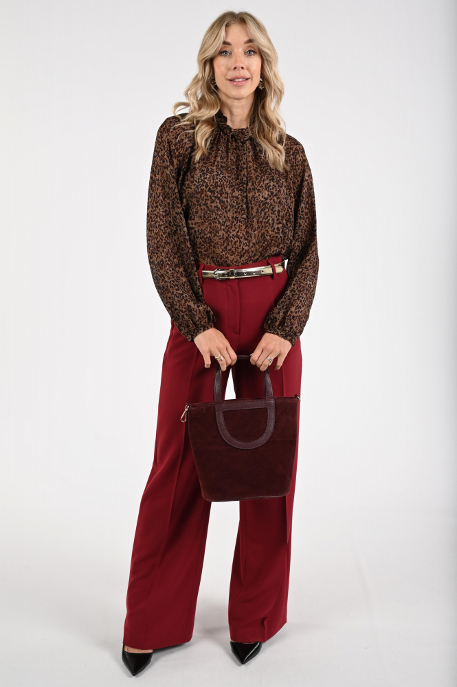 Luisa Cerano 228621-3778 Blouse lange mouw Paars