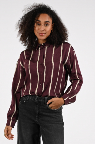 By-Bar lykke tie dye blouse Rood