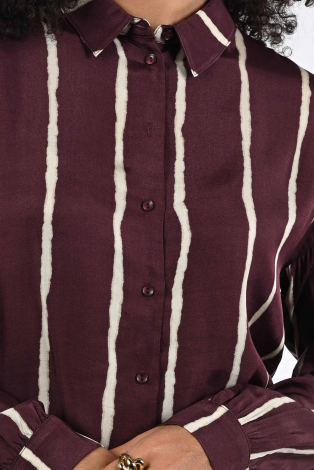 By-Bar lykke tie dye blouse Rood