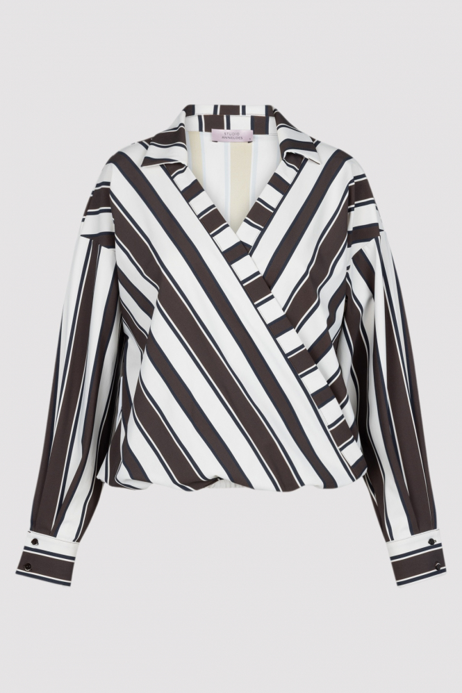 Studio Anneloes 13564 Elvie Blouse lange mouw Rood