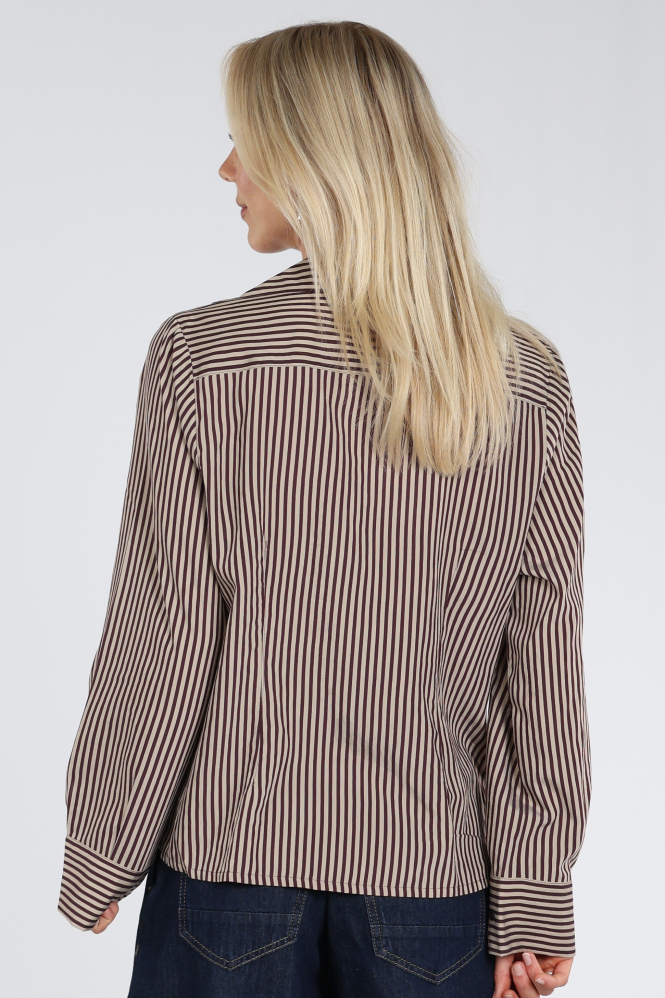 Summum 2s3532-12491 Blouse lange mouw Rood