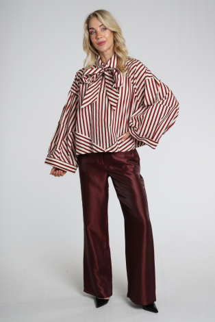 Aimée the label Oslo blouse Rood