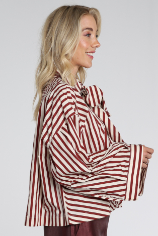Aimée the label Oslo blouse Rood