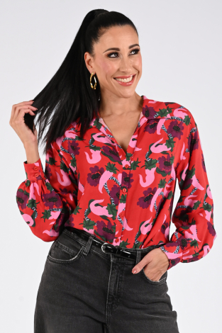 Pom Amsterdam SP9289 Rood