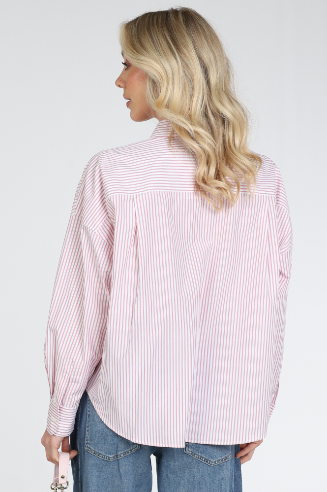 MaxMara Aureo mm10165 Blouse lange mouw Roze