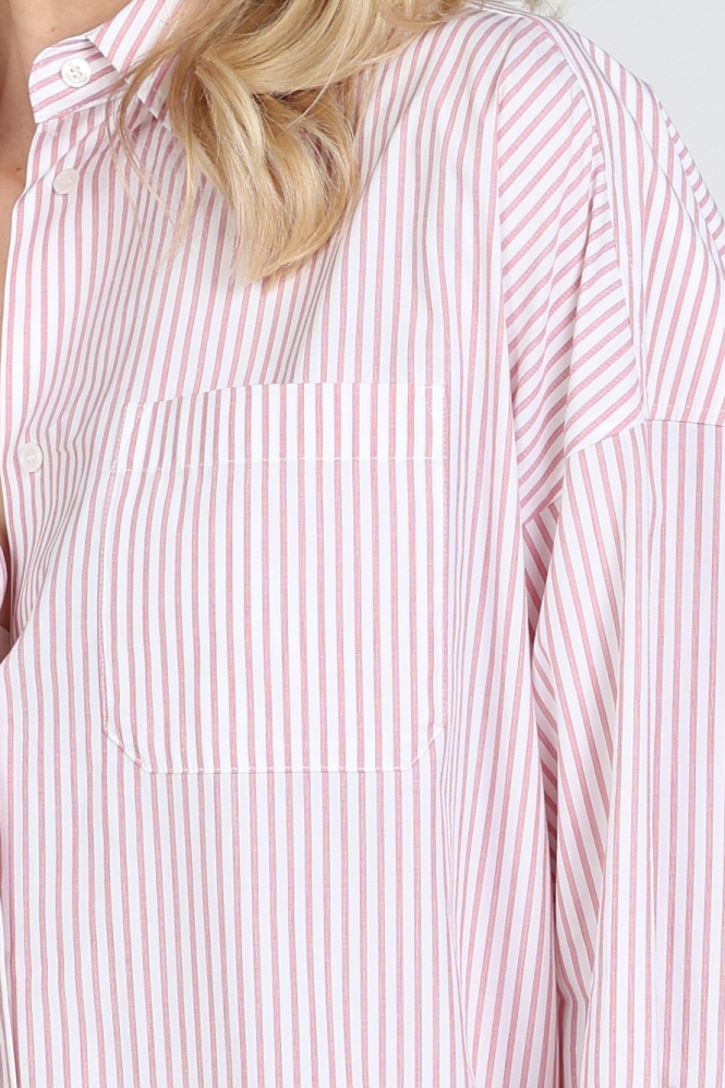 MaxMara Aureo mm10165 Blouse lange mouw Roze