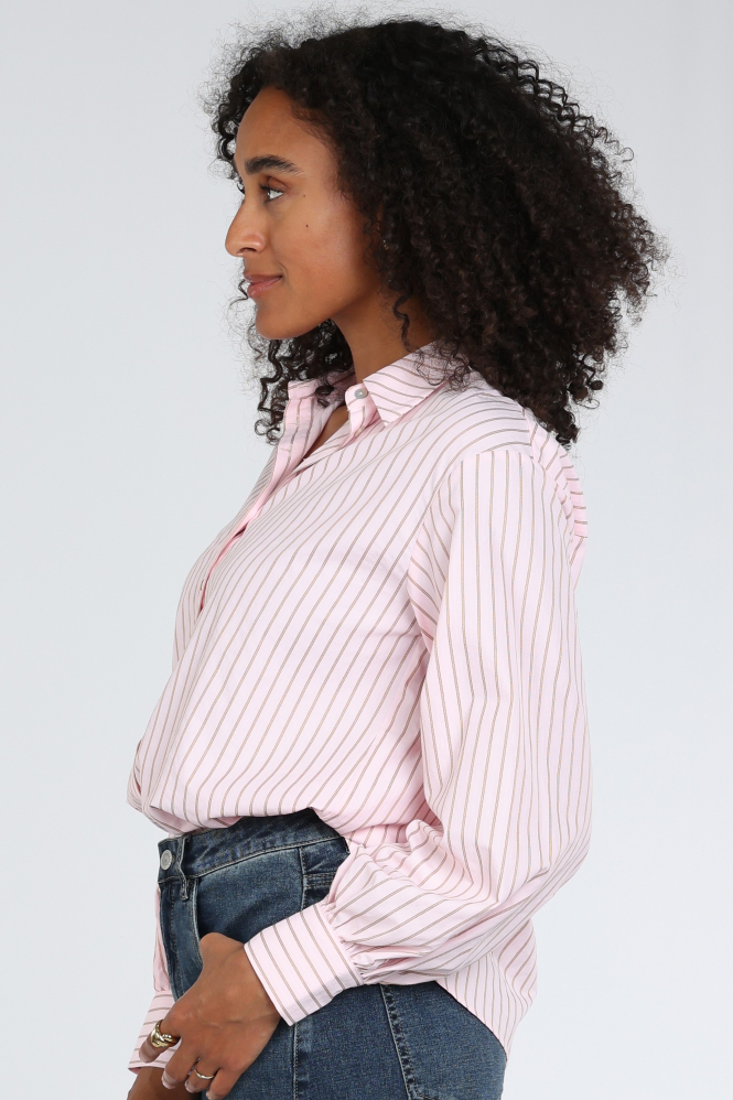 Geisha 63821-14 Blouse lange mouw Roze