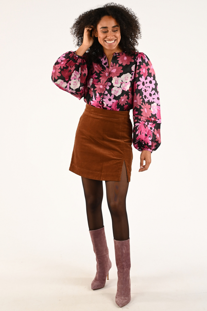 Fabienne Chapot CLT-32-BLS-AW23 Blouse lange mouw Roze