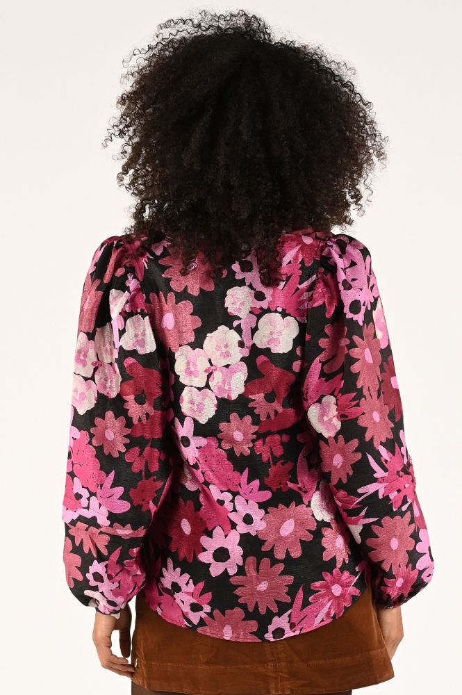 Fabienne Chapot CLT-32-BLS-AW23 Blouse lange mouw Roze