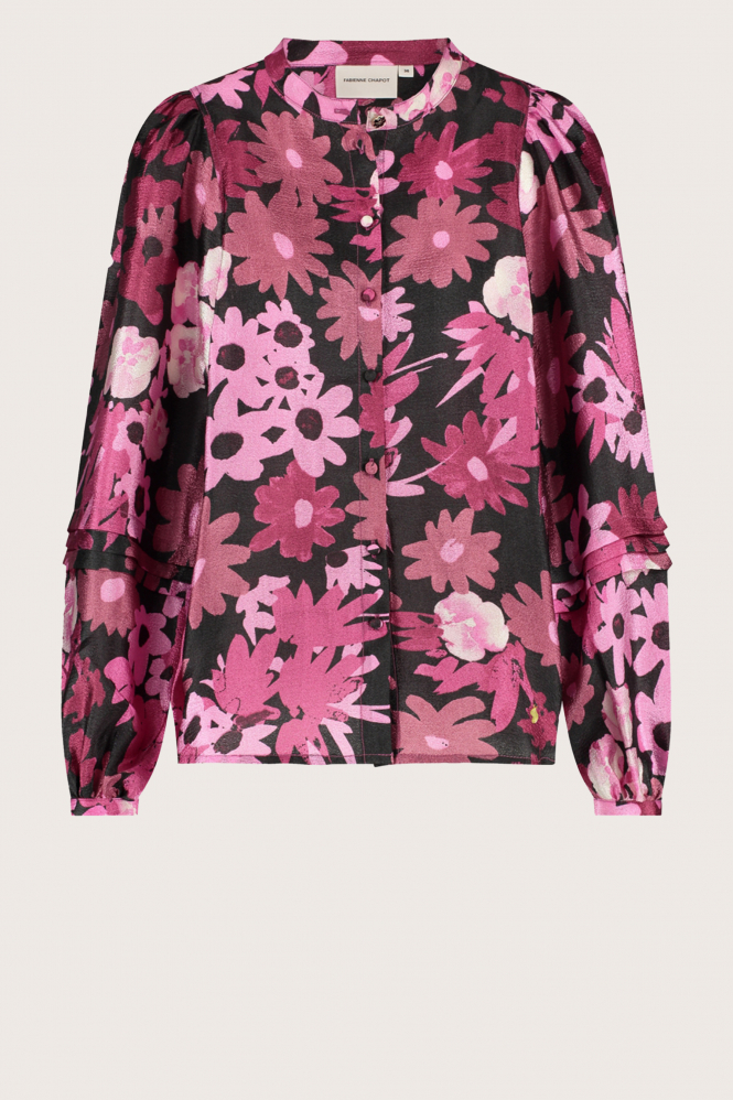 Fabienne Chapot CLT-32-BLS-AW23 Blouse lange mouw Roze