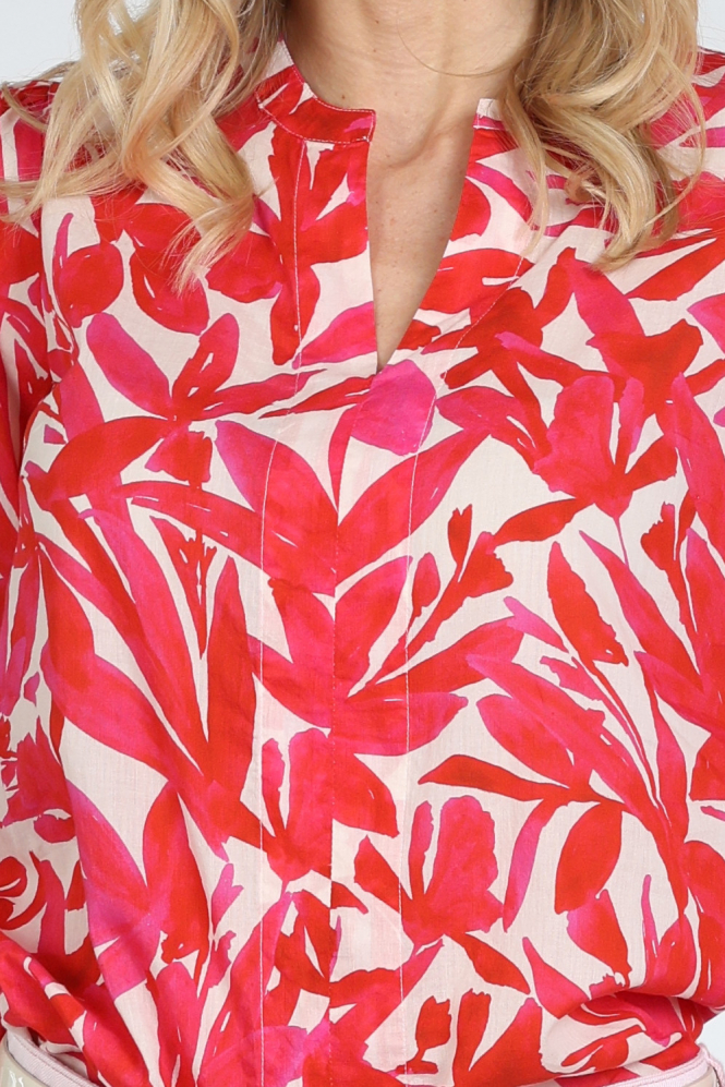 Catnoir 2684-2 Blouse lange mouw Roze