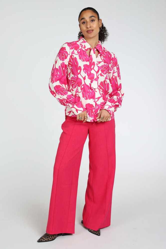 Pom Amsterdam SP9501 Blouse lange mouw Roze
