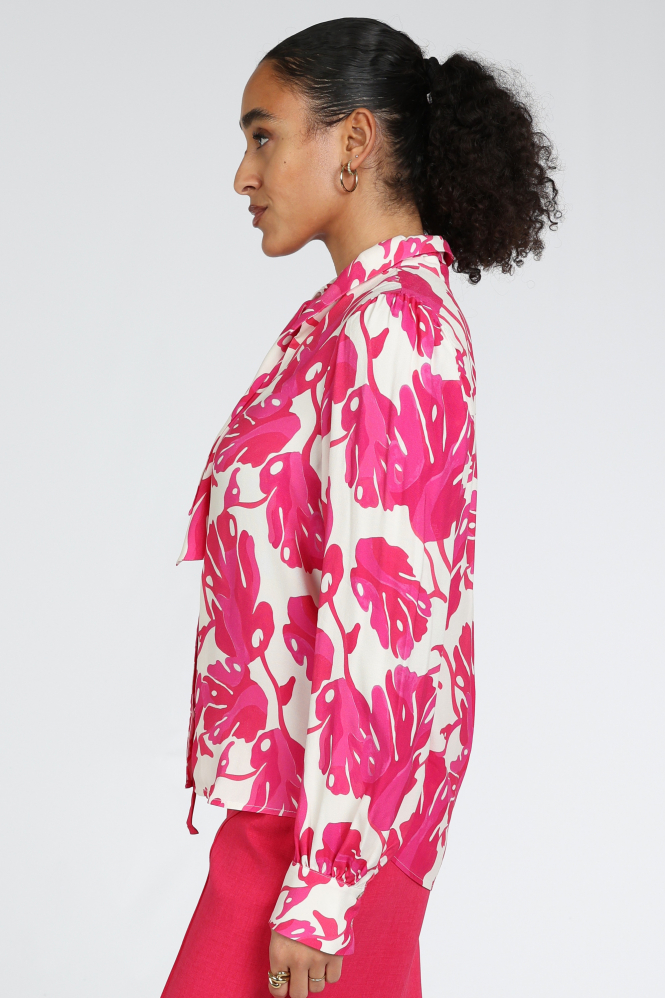 Pom Amsterdam SP9501 Blouse lange mouw Roze