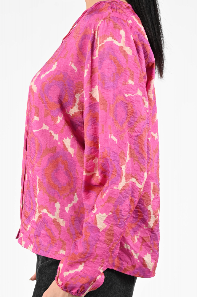 Geisha 53622-20 Blouse lange mouw Roze