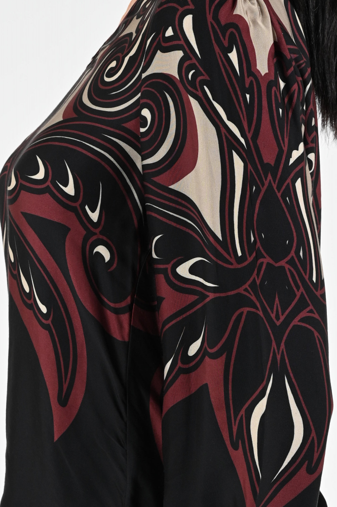 Summum 2s3397-12337 Blouse lange mouw Rood