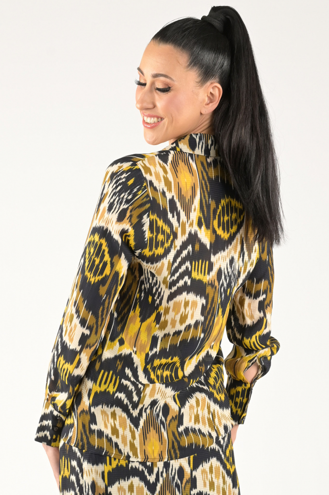 KYRA Vixie Blouse lange mouw Geel