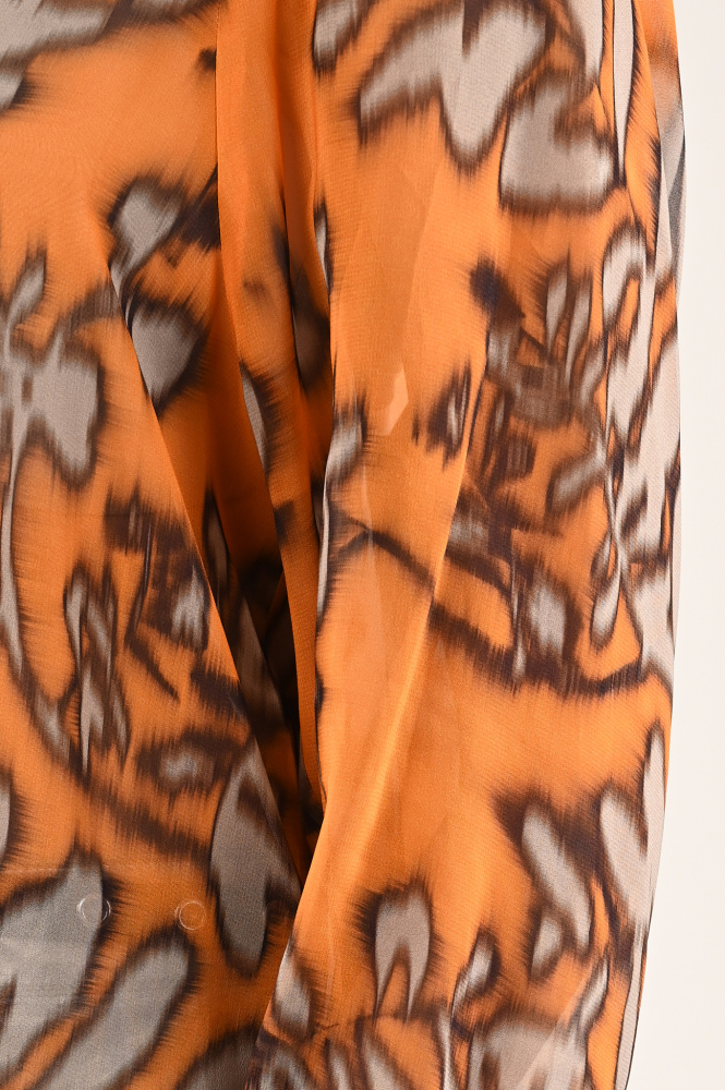 Summum 2s3136-12078 Blouse lange mouw Oranje