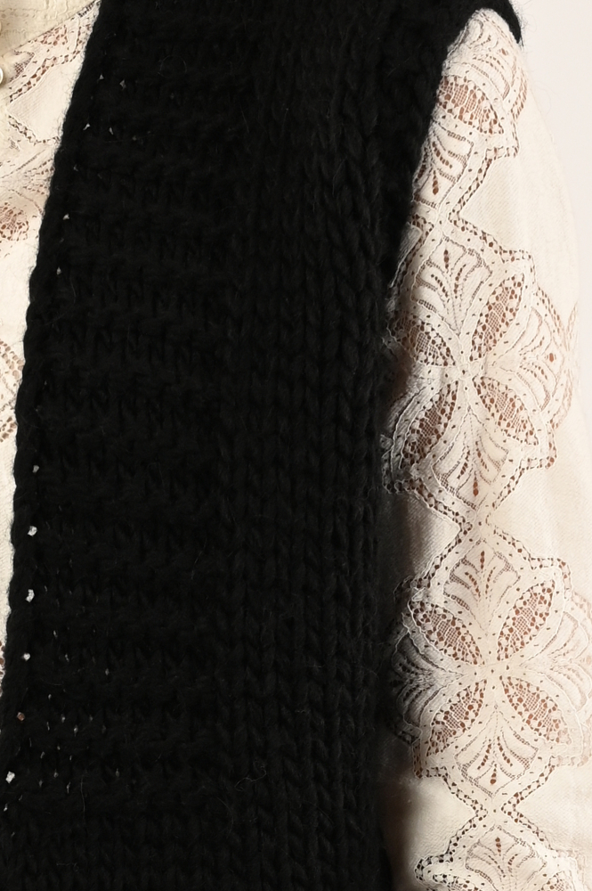 By-Bar levi gilet Gilet Zwart