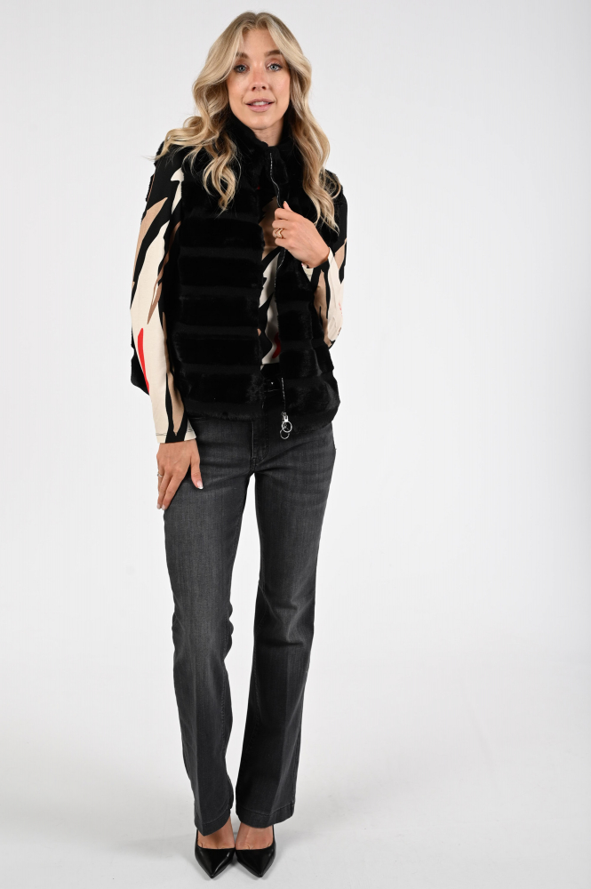 FABER 94800 Gilet Zwart