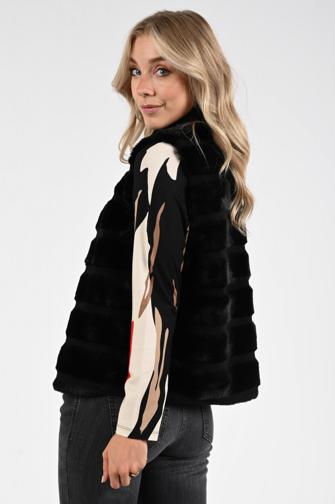 FABER 94800 Gilet Zwart