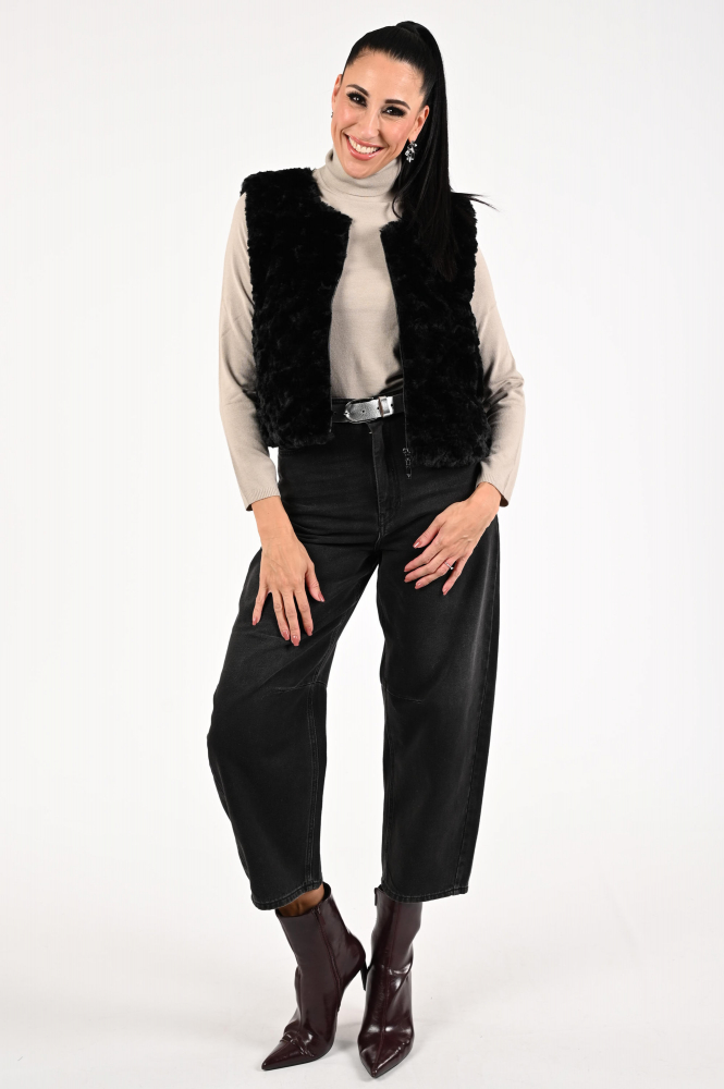 Monari 809163 Gilet Zwart