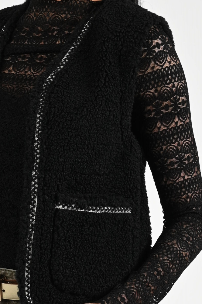 Geisha 55541-19 Gilet Zwart
