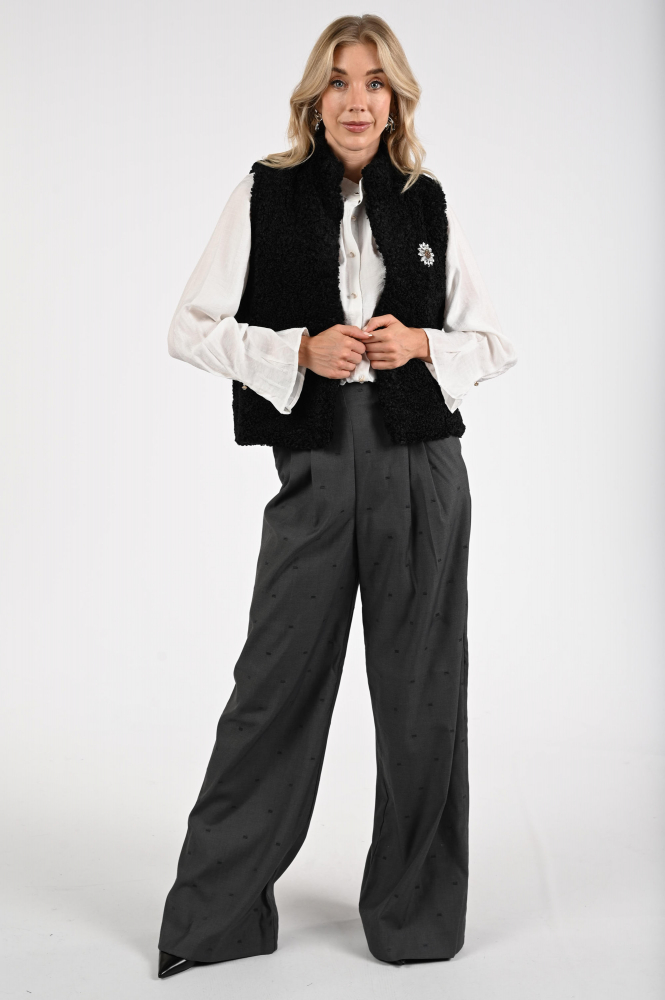 Pom Amsterdam SP7343 Gilet Zwart