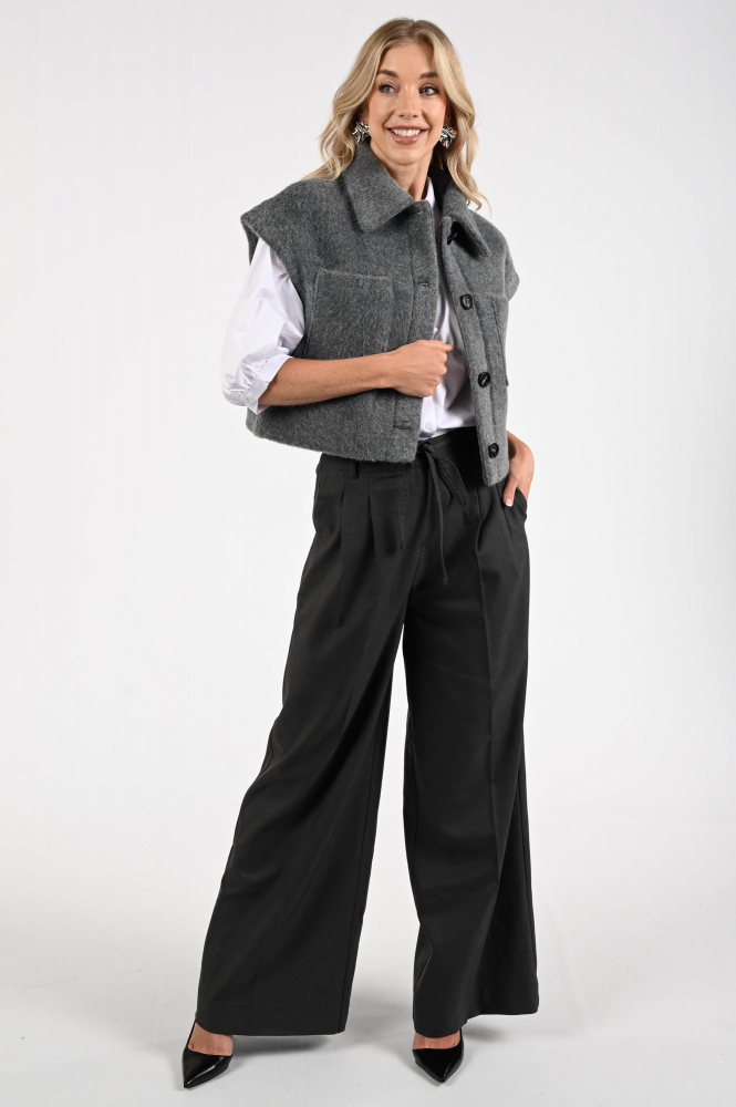 STUDIO AR by ARMA plume Gilet Grijs