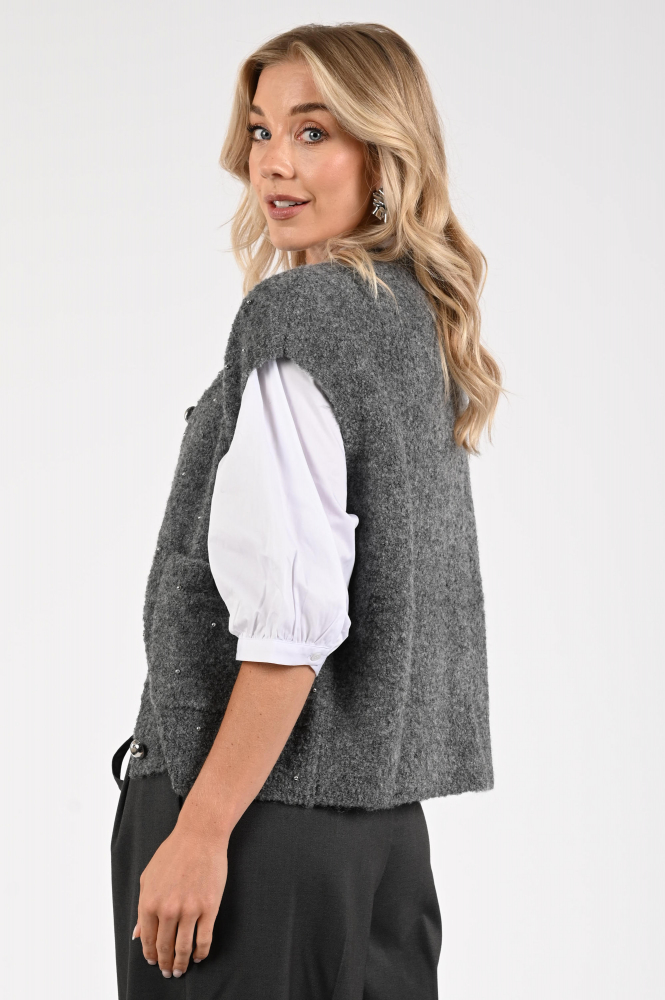 STUDIO AR by ARMA Idony Gilet Grijs