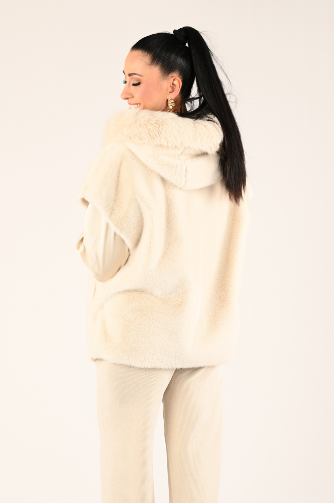 Marc Cain XC 37.05 W80 Gilet Beige