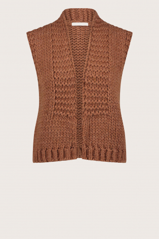 By-Bar levi gilet Bruin