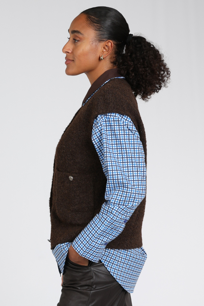 STUDIO AR by ARMA Idony Gilet Bruin