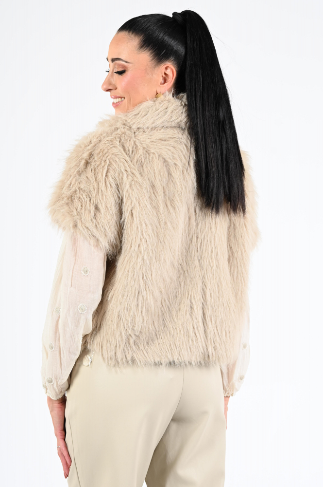 Nukus NKF08002 Gilet Beige