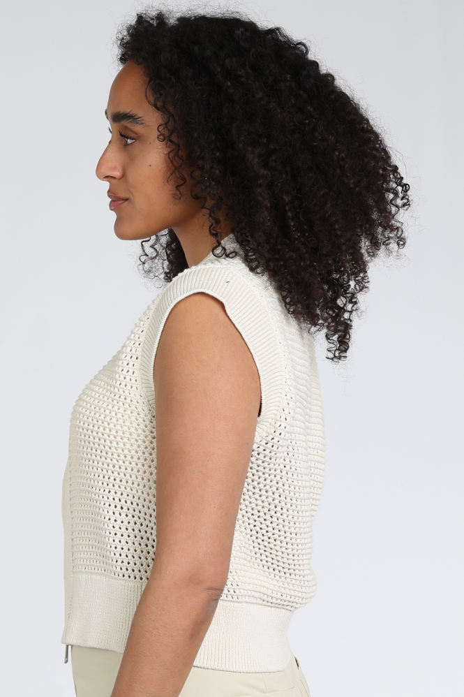 Yaya 01-010154-604 Gilet Beige