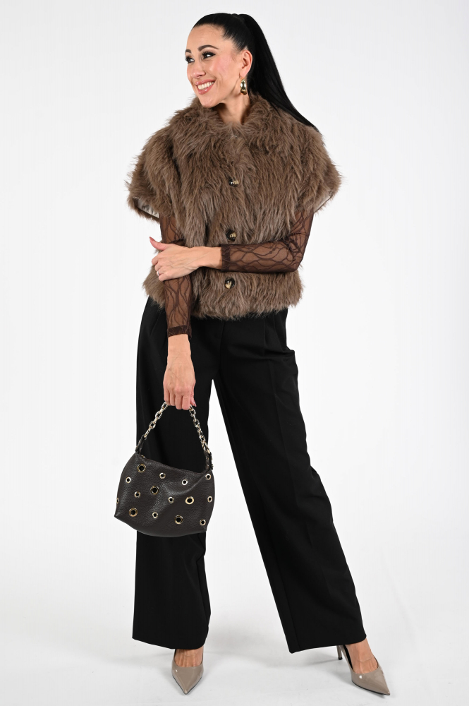 Nukus NKF08002 Gilet Bruin
