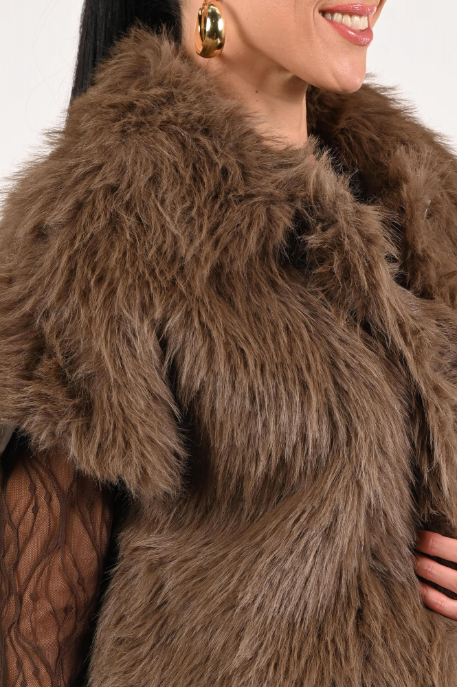 Nukus NKF08002 Gilet Bruin