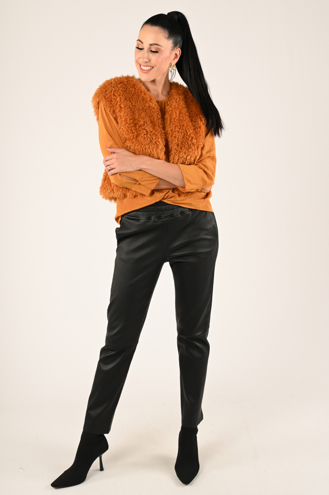 Luisa Cerano 408426-4139 Gilet Bruin