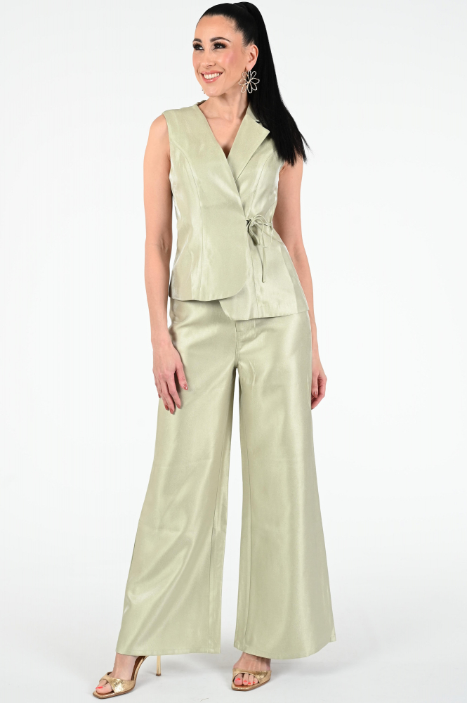 Aimée the label Jocky Gilet Groen