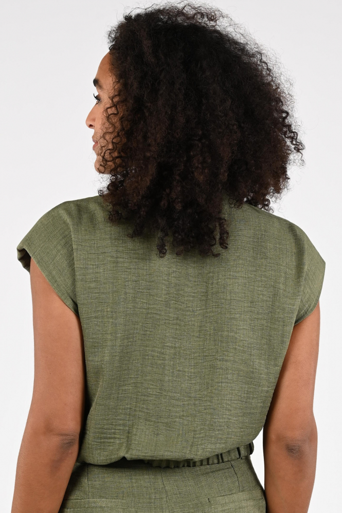 Geisha 63092-60 Gilet Groen