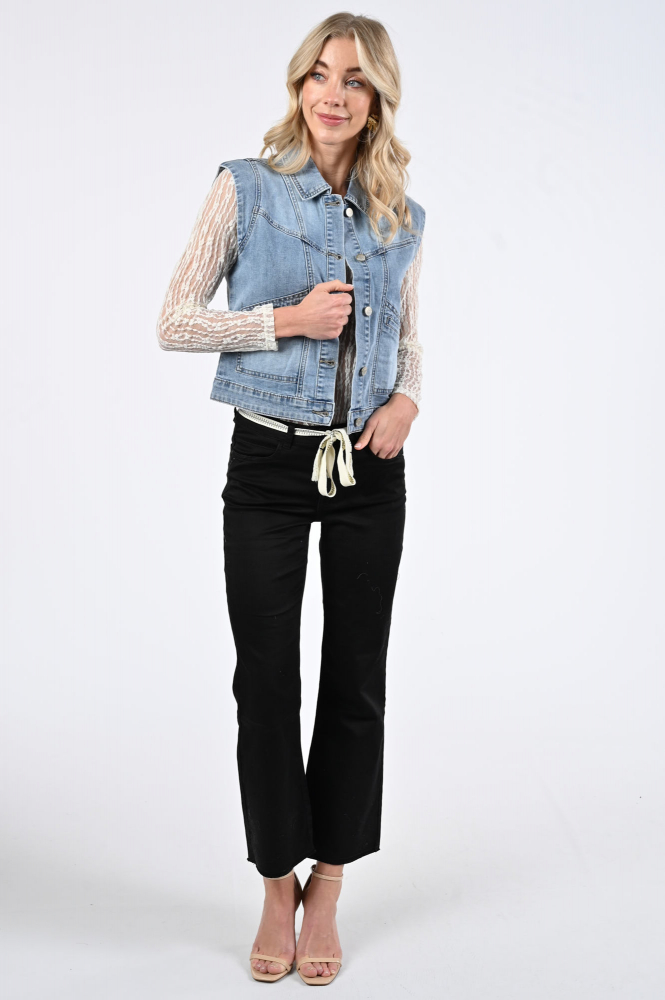 Geisha 55303-10 Gilet Blauw