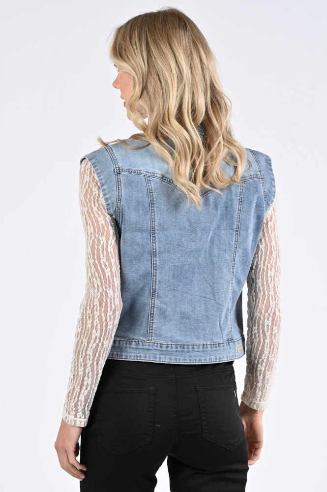 Geisha 55303-10 Gilet Blauw